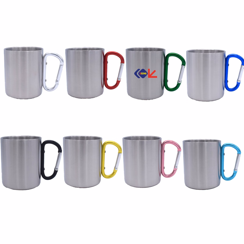 7 oz Double Wall Stainless Steel Camping Mug