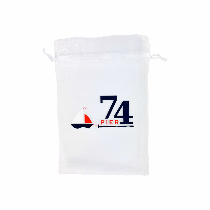 Small 4x6" Drawstring Organza Bag