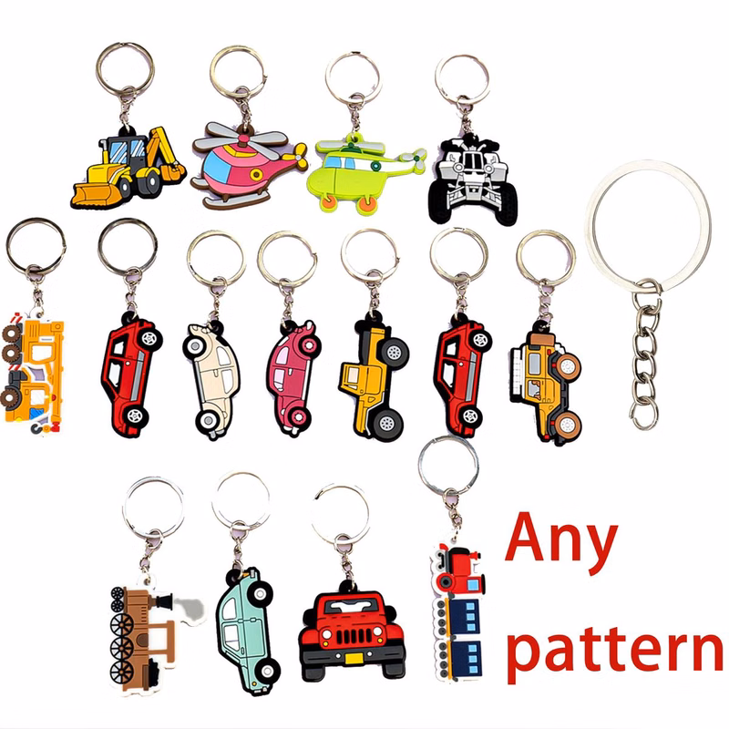Personalized Custom PVC Keychain Pendant