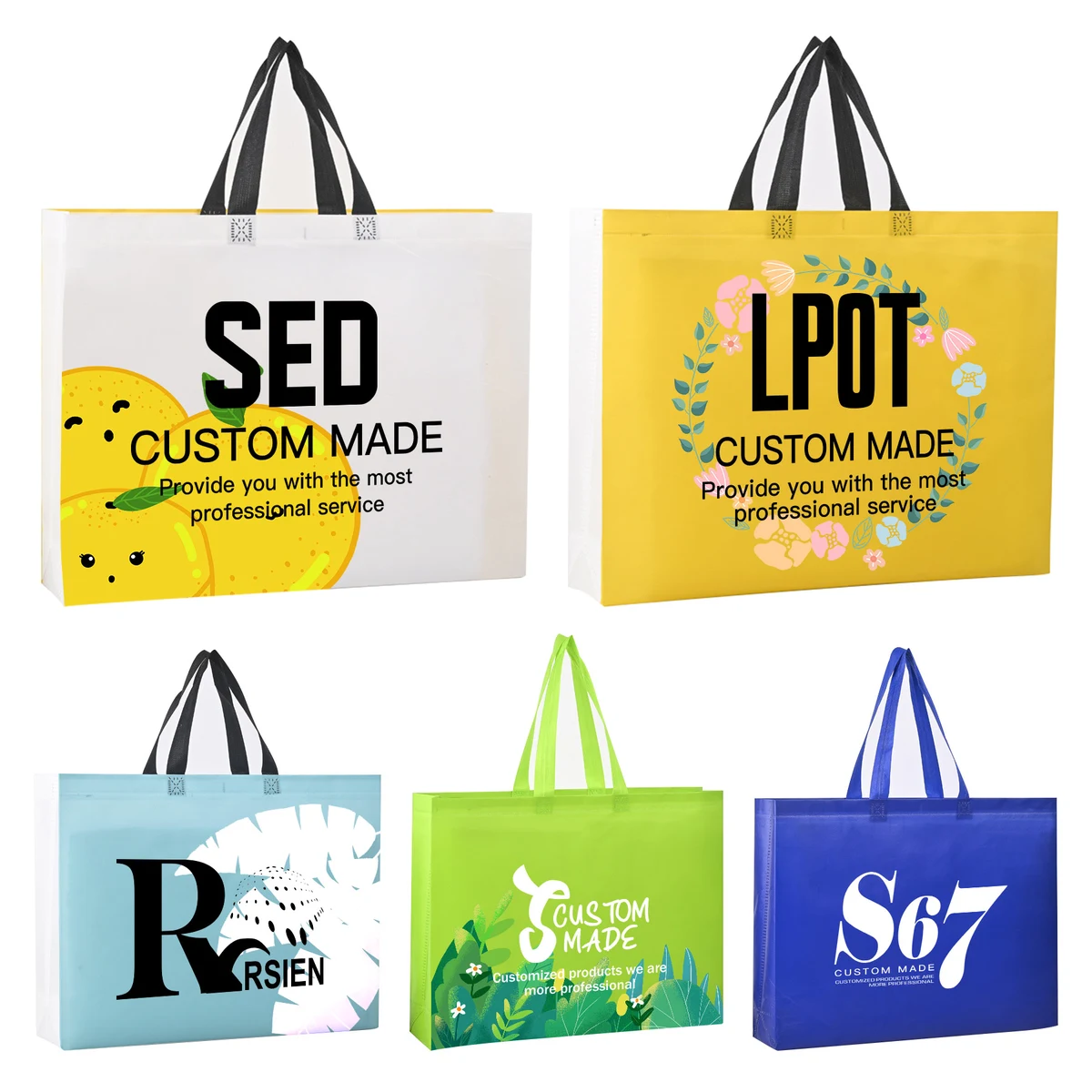 Laminated Heat Pressed Nonwoven Bag 1