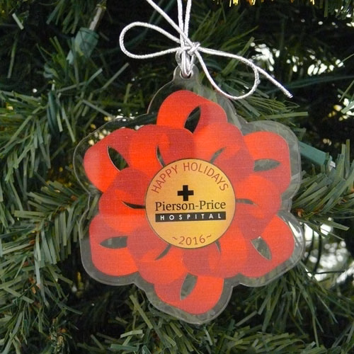 Acrylic Ornament - Ribbon