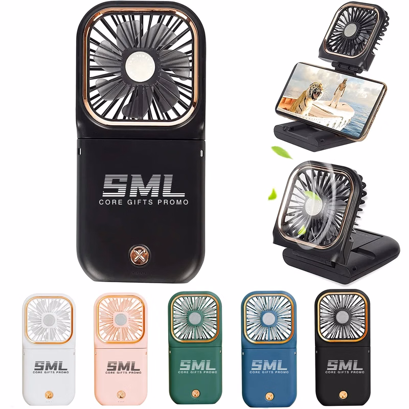 Mini Portable Handheld Rechargeable Hands Free Necklace Fan