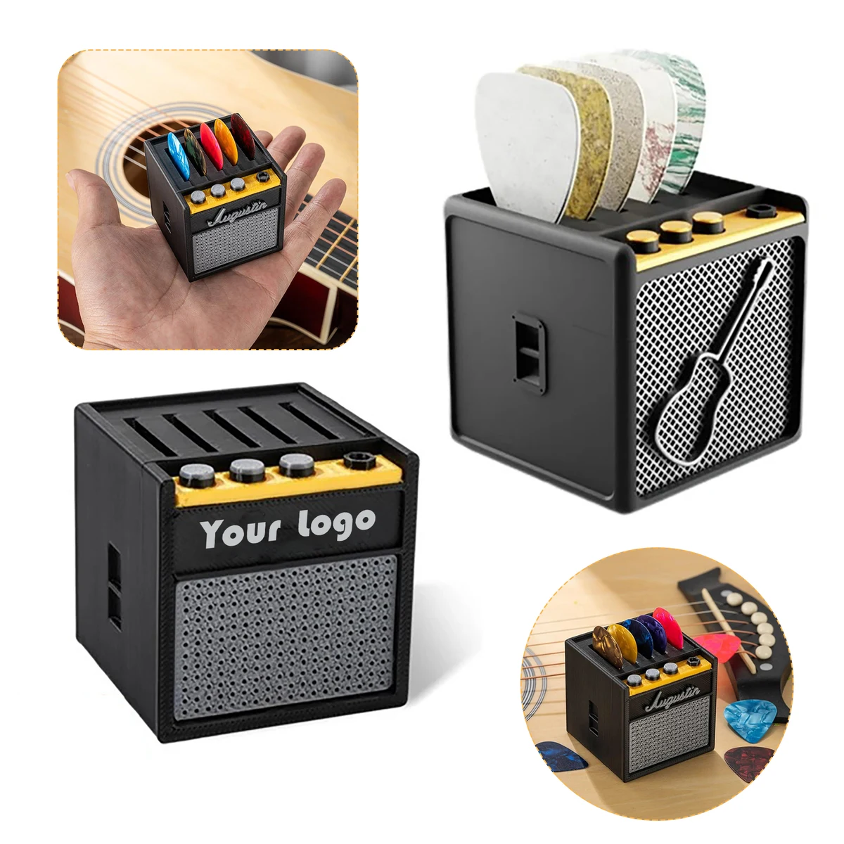 Printing Guitar Picks Holder 1