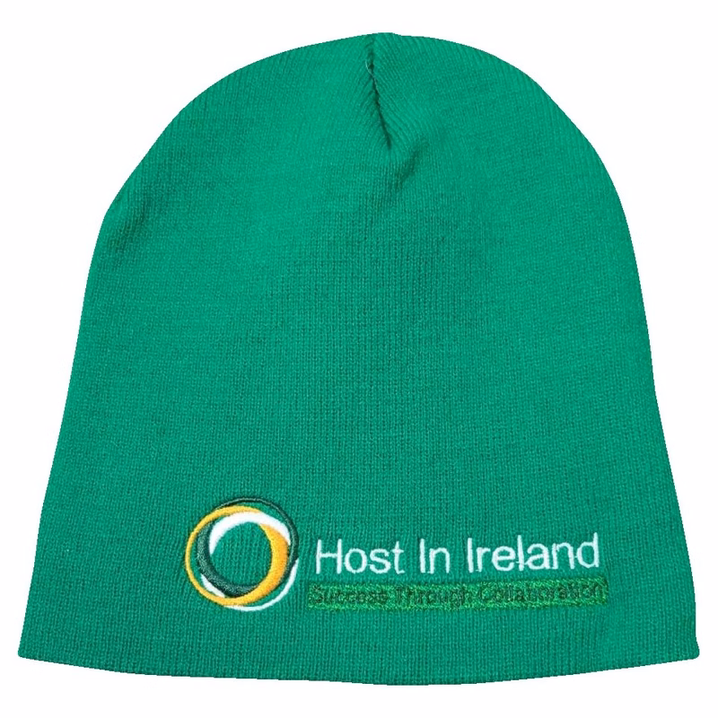 Custom Embroidery Solid Color knitted Beanie without Cuff