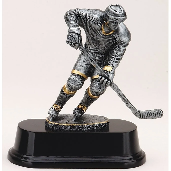 5 3/4" Tall Male Hockey Figure Award 1
