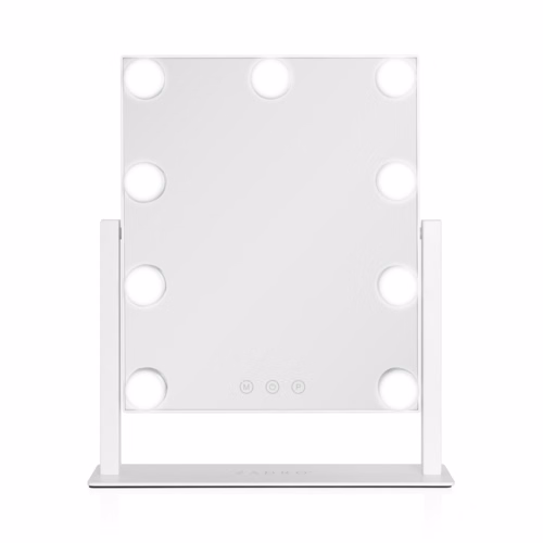 Zadro 9 LED Light Bulb Hollywood Vertical Makeup Mirror