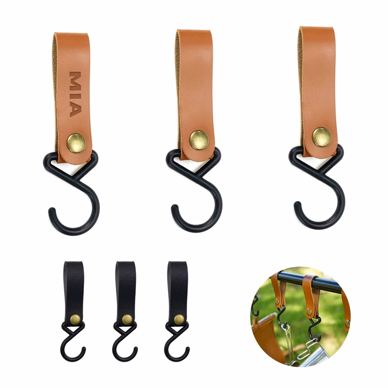 Camping Leather Hook