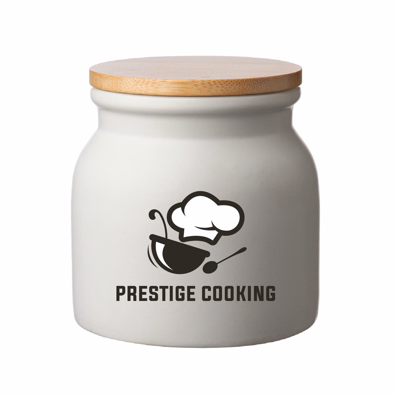 16.9 oz Willowstone Ceramic Container (2 Color Imprint)