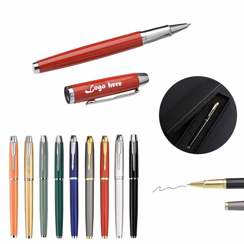 Business Metal Writing Pen With Cap