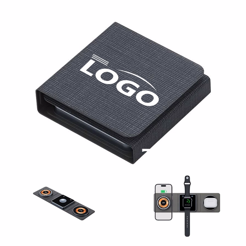 15W Foldable Magnetic Wireless Charging Station