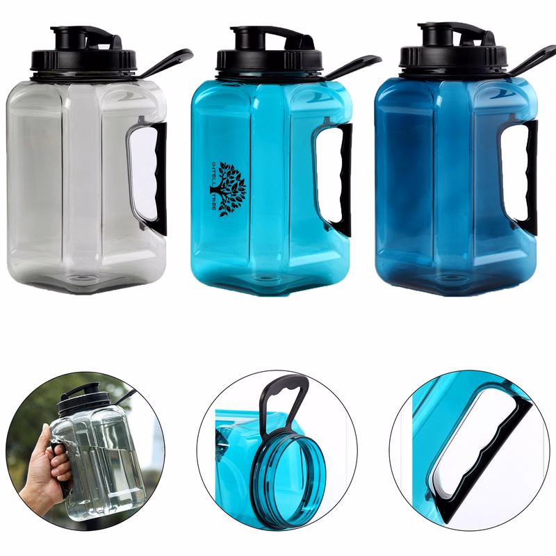 80 Oz Integrated Handle Reusable Large Water Bottle