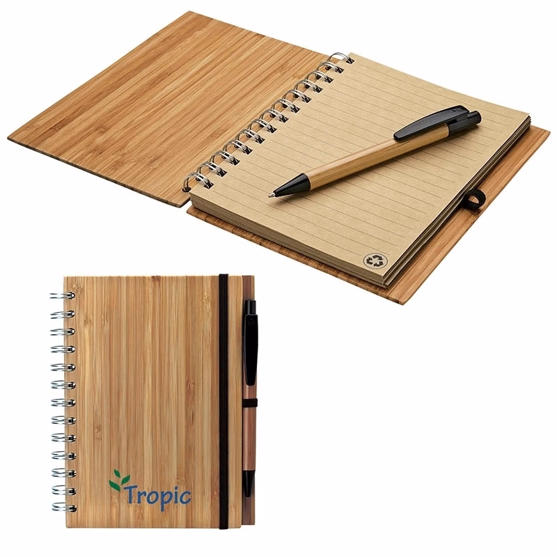 Bamboo Notebook & Pen