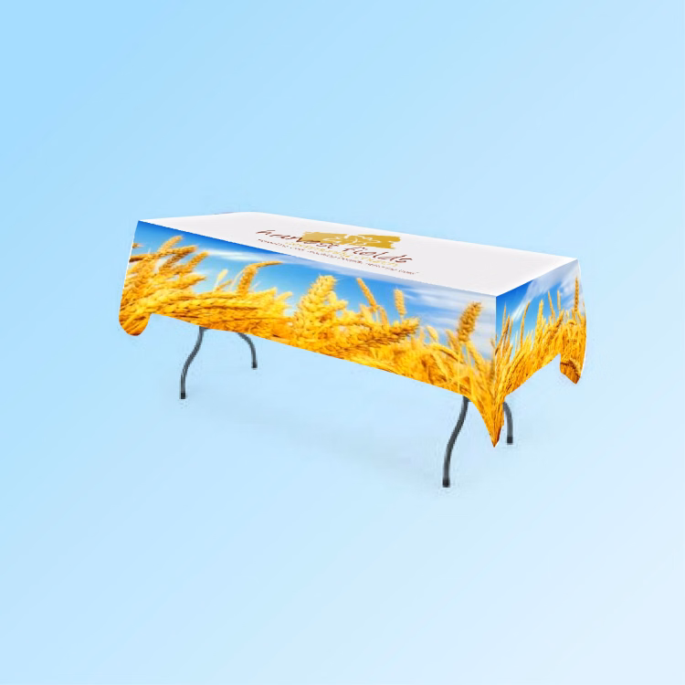 14in. Drape over 8ft. Tablecover