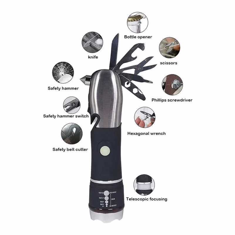 Multifunction Safety Tools Torch