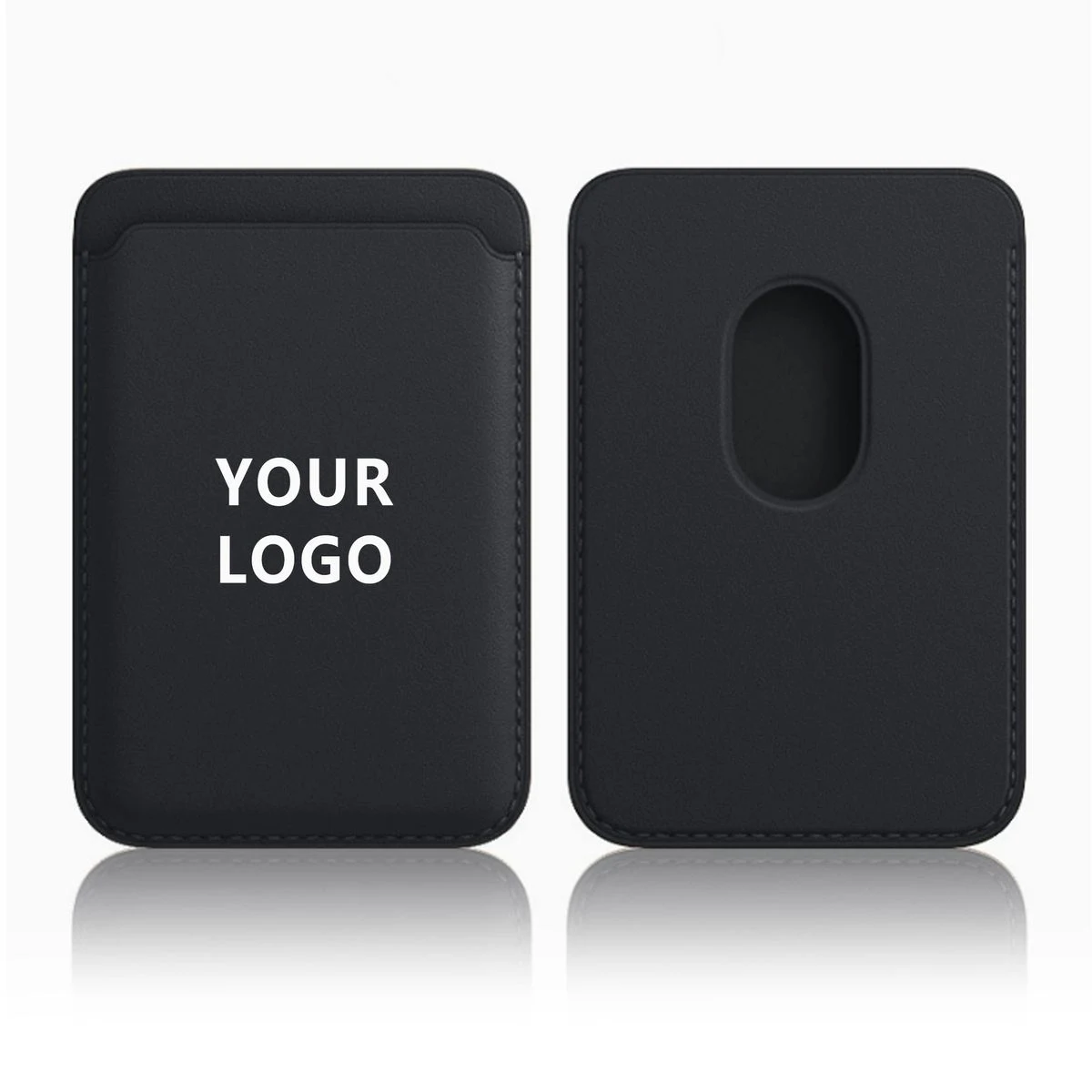 Leather Magnetic Card Case 1