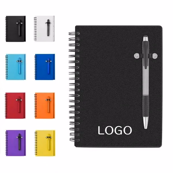 Spiral Notebook with PP Cover
