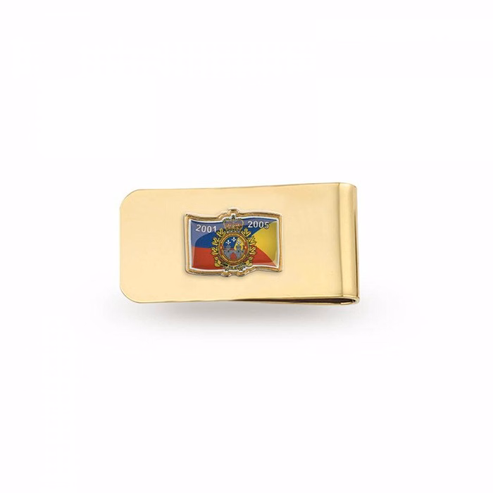 Money Clip with Photoart Classic Lapel Pin (Up to 0.75 in)
