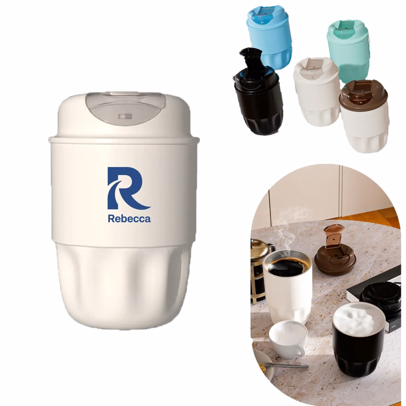Customized stainless steel accompanying coffee cup