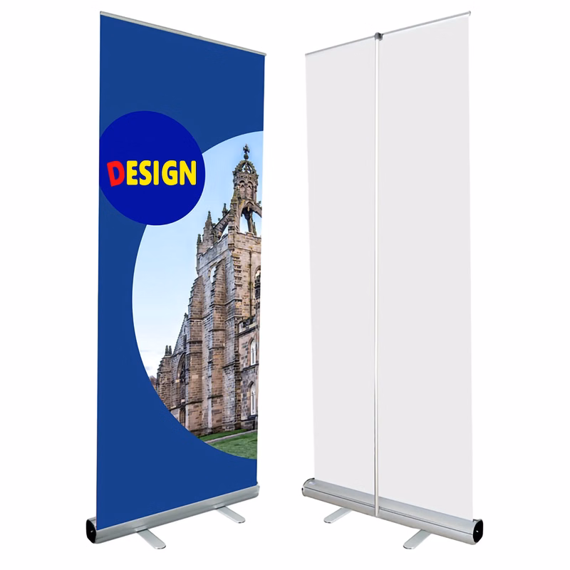 32"x79" Aluminum Retractable Roll up Banner Stand