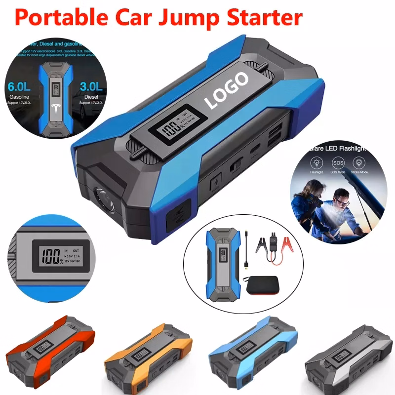 Portable 12V Car Jump Starter Emergency Power Supply