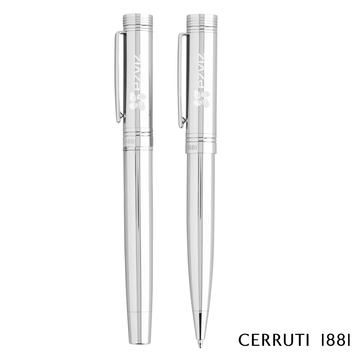 Cerruti 1881® Zoom Classic Ballpoint & Rollerball Pen Set 1