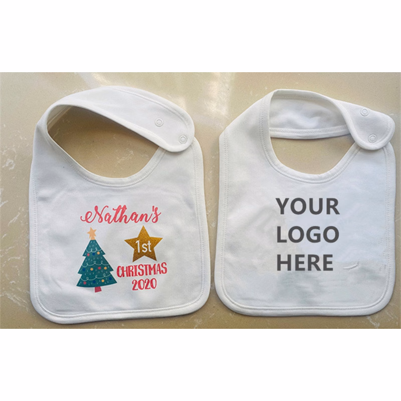 Double-sided cotton children's bib