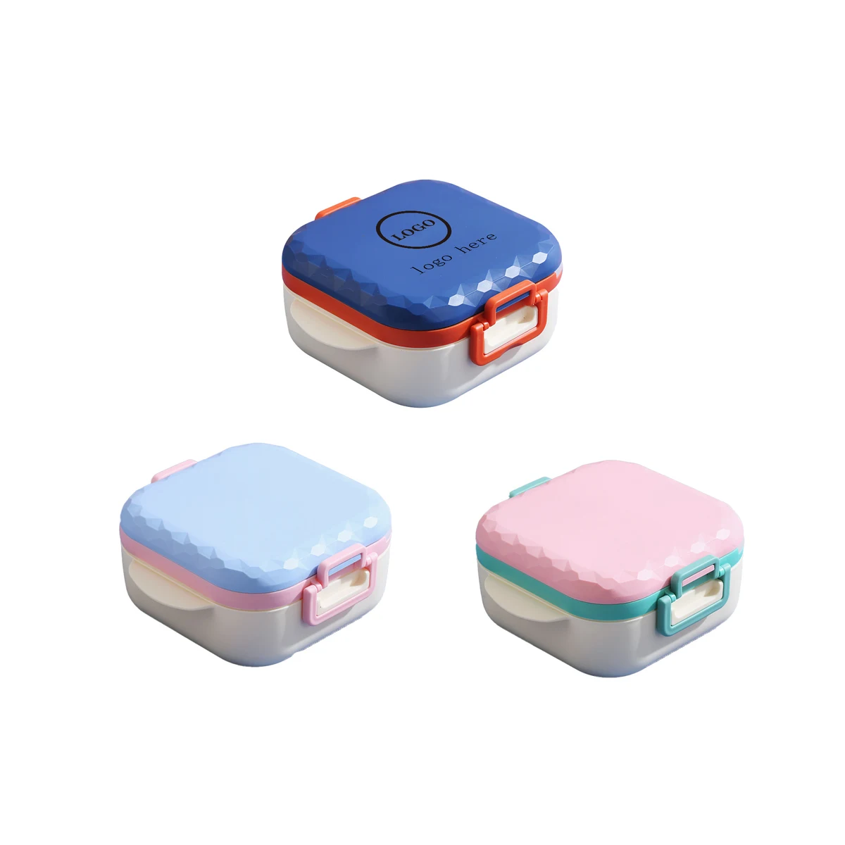 Portable Plastic Lunch Box 1