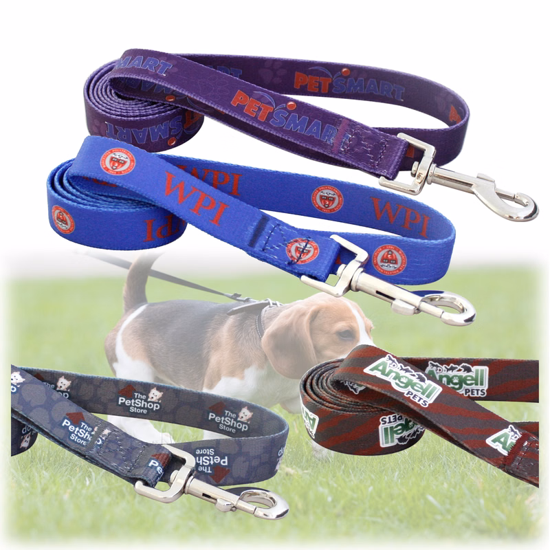 Free Shipping Sublimation Low MOQ. Dog Leash 3/4"w x 60"L