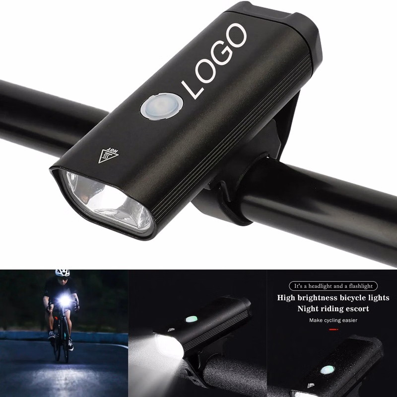 Aluminum Bike Light USB Charging Bicycle Gear Accessories