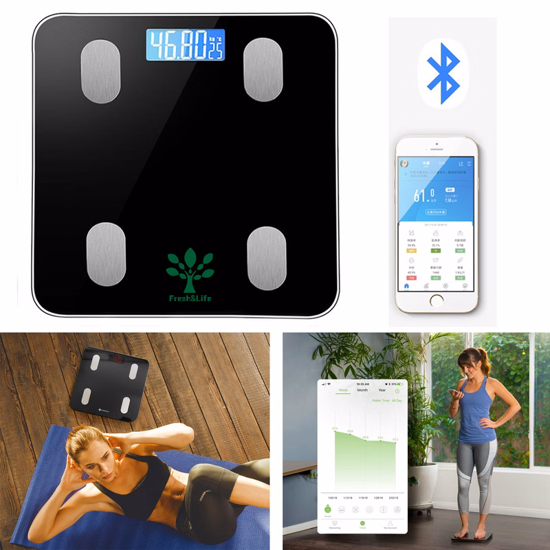 Smart Bluetooth Body Fat Digital Weight Scale