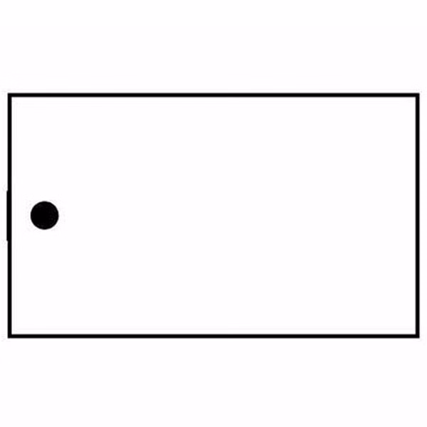Rectangle 4 Key Tag - Spot Color