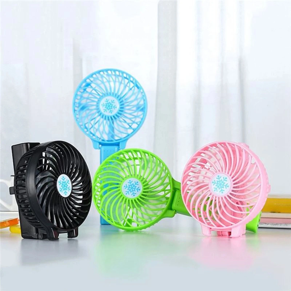 1200 mAh Folding Handheld Fan 1