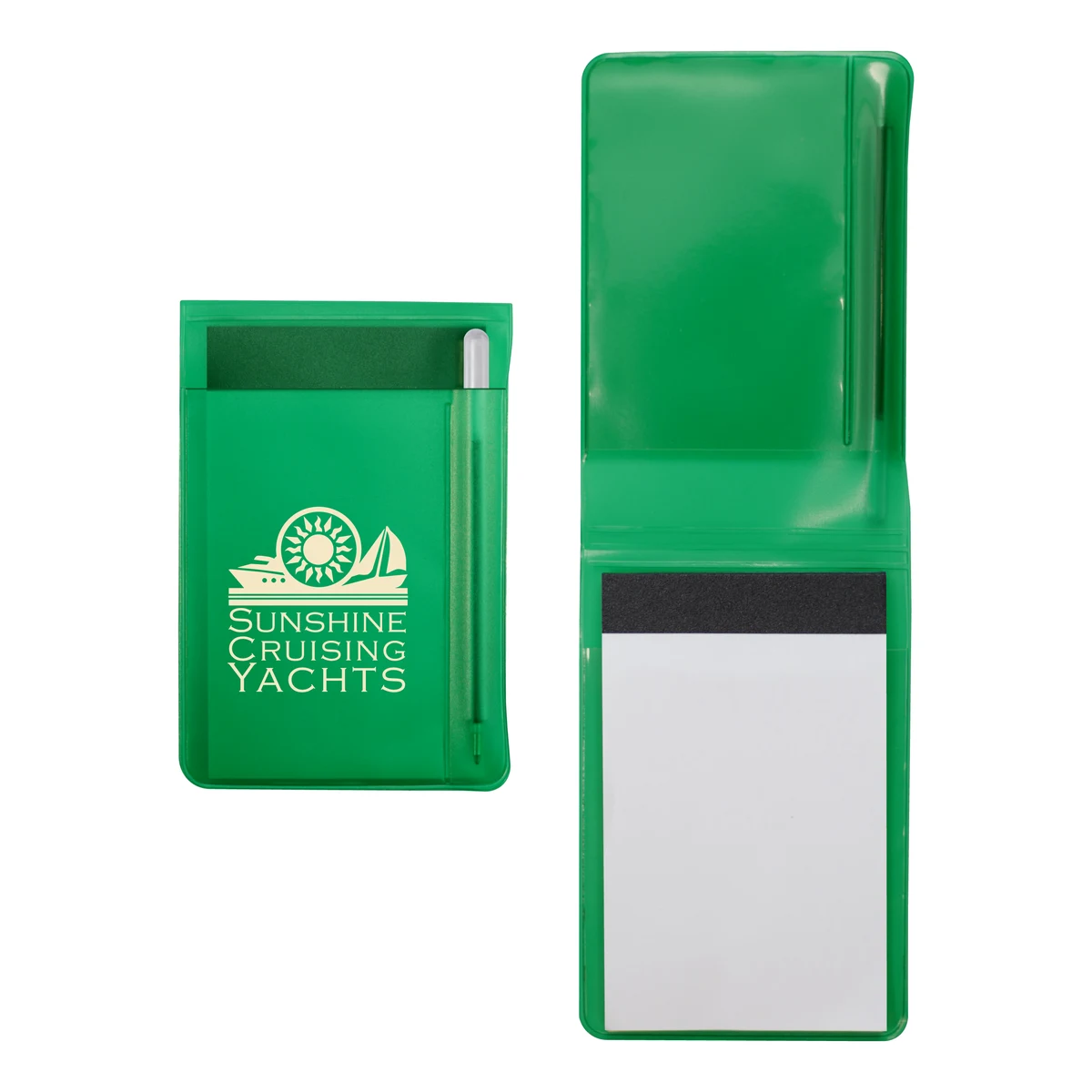 Translucent 100-page Memo Book with Matching Pen 1