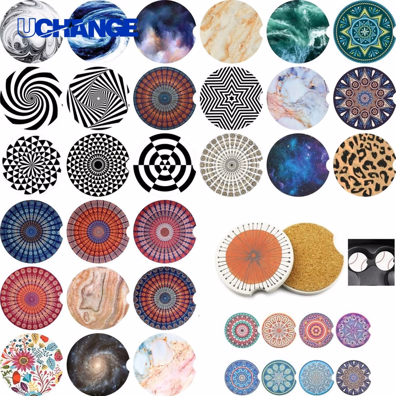 Ceramic Car Coaster Mat
