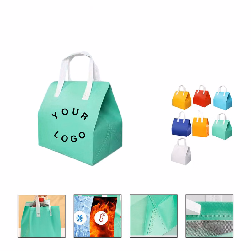 Laminated Cooler Tote Bag with Waterproof Design