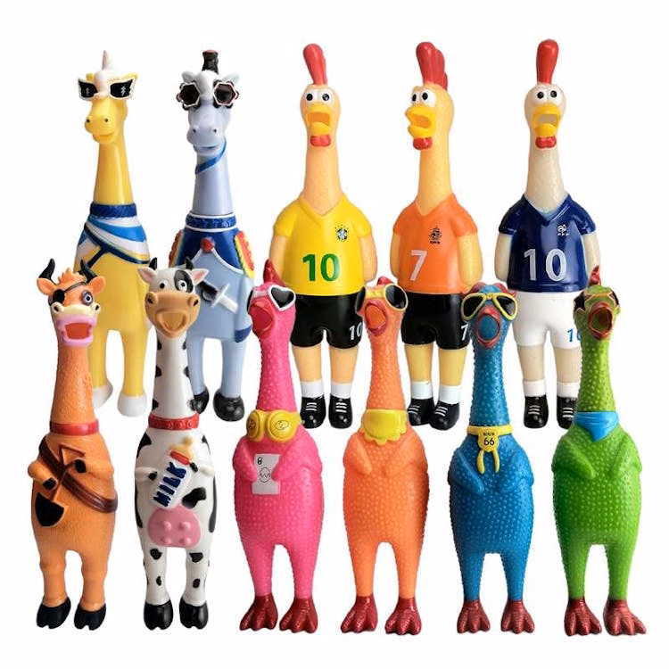 Squeeze & Shrill Pet Toys Assorted13"