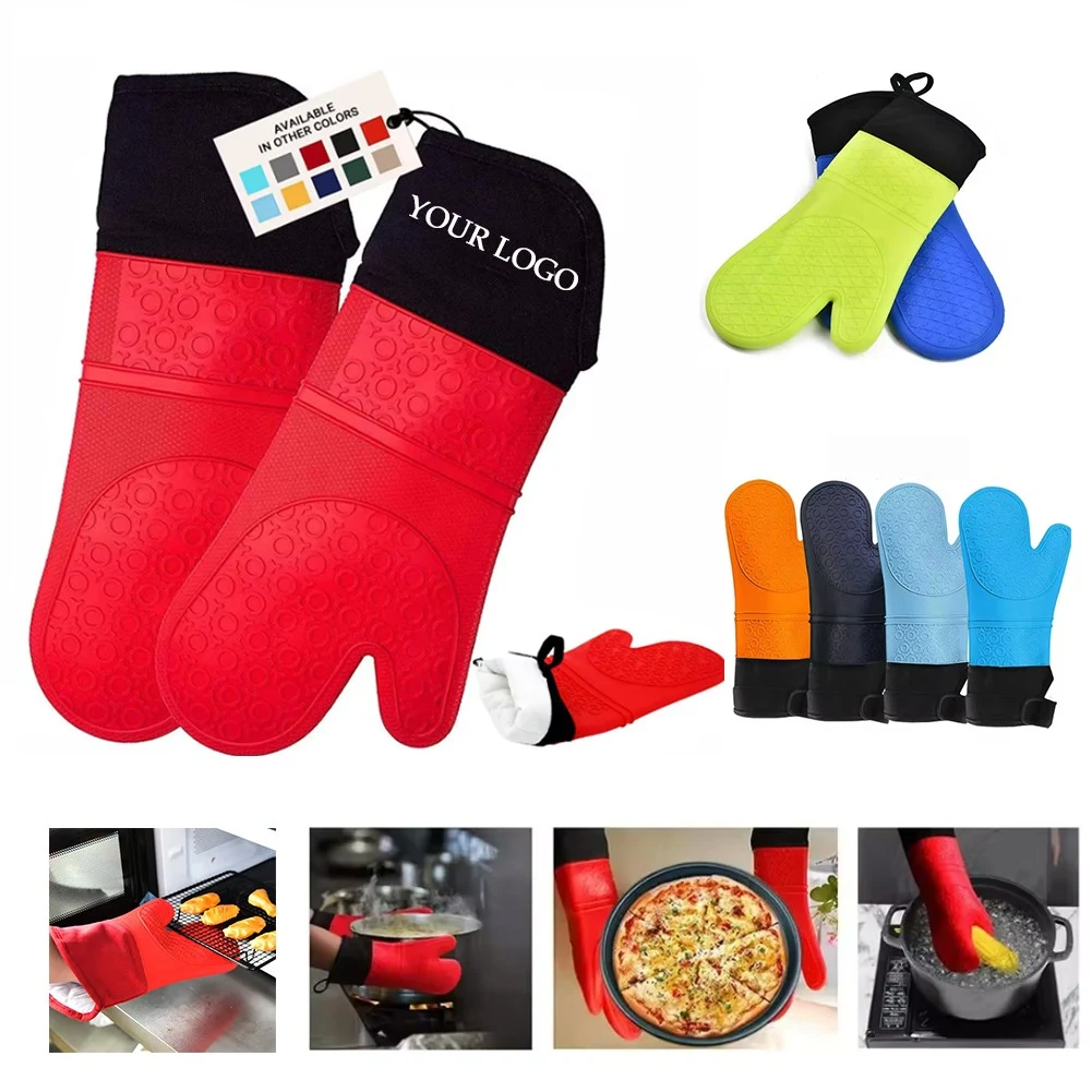 Glove Silicone Oven Mitt 1