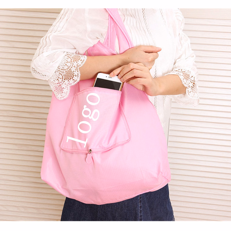 210D Oxford Fabric Eco Foldable Shopping Bags
