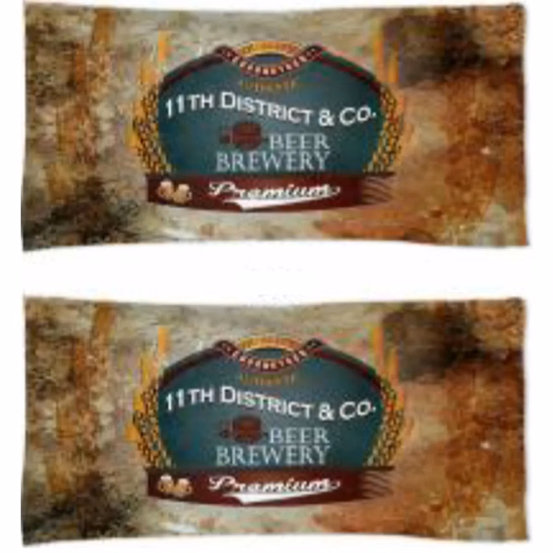 Sublimated Microfiber Terry Beach Towel, 22x44, Front/Back