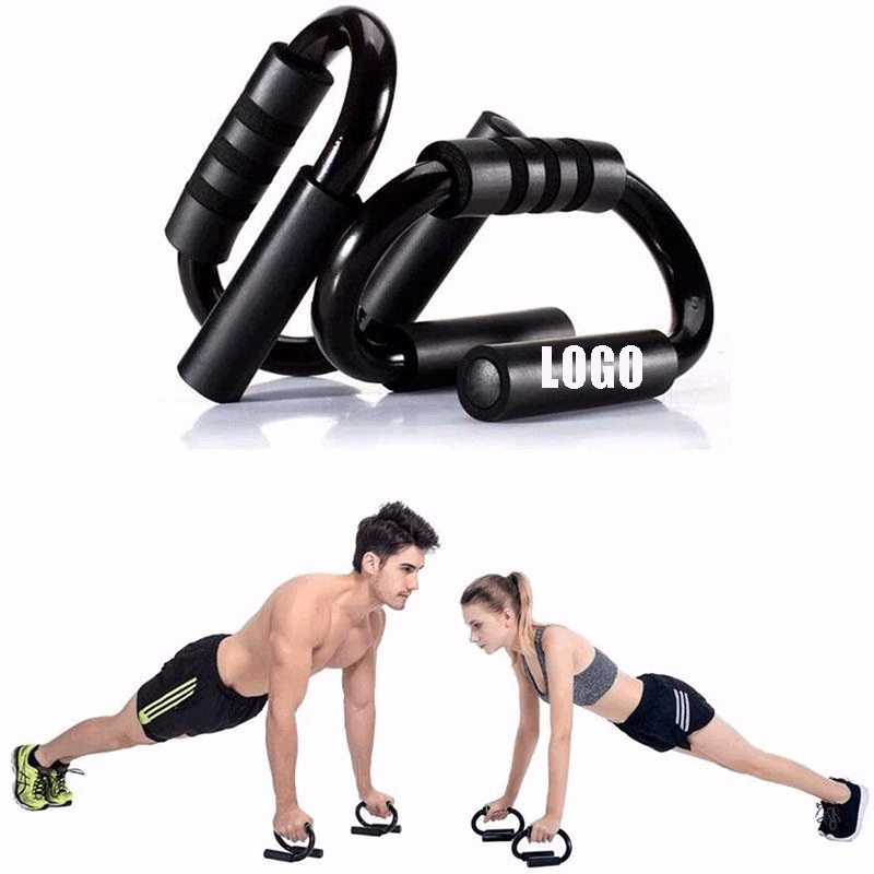 S Shaped Trainers Push Up Stands Bar
