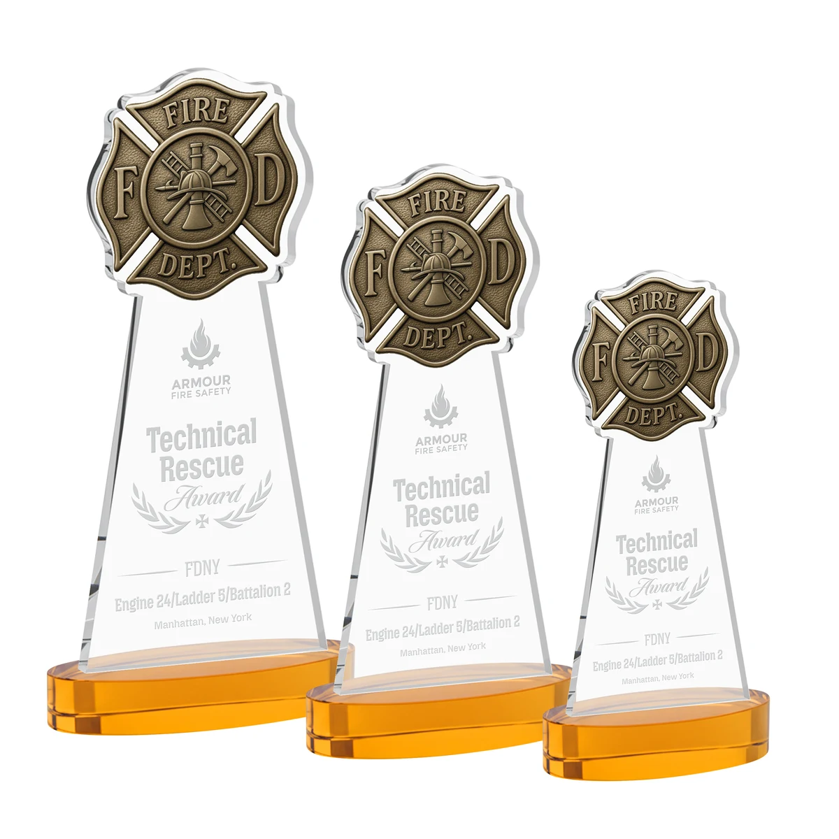 Fire Dept Award on Alberton Base - Amber 1