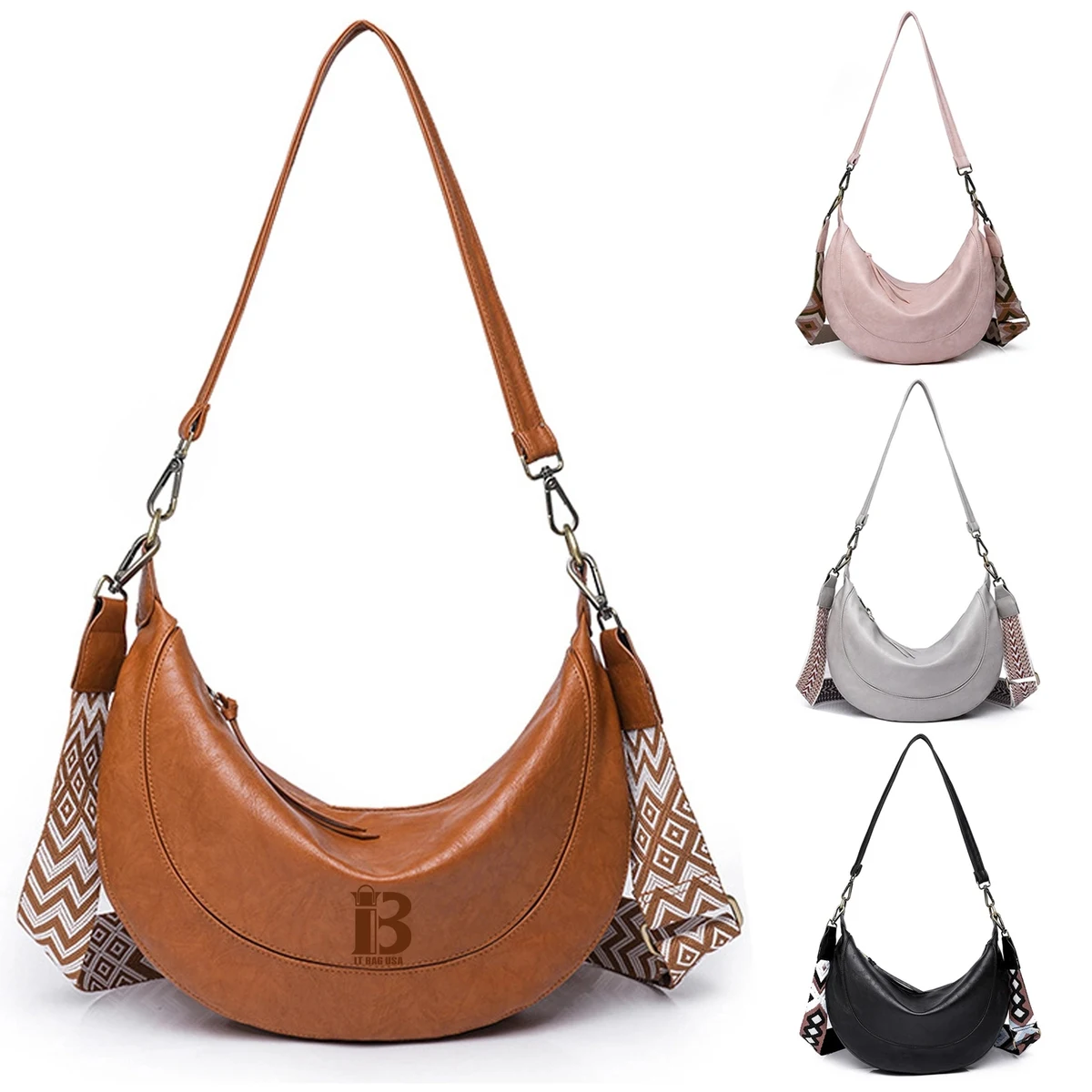 Pu Leather Crossbody Bags 1