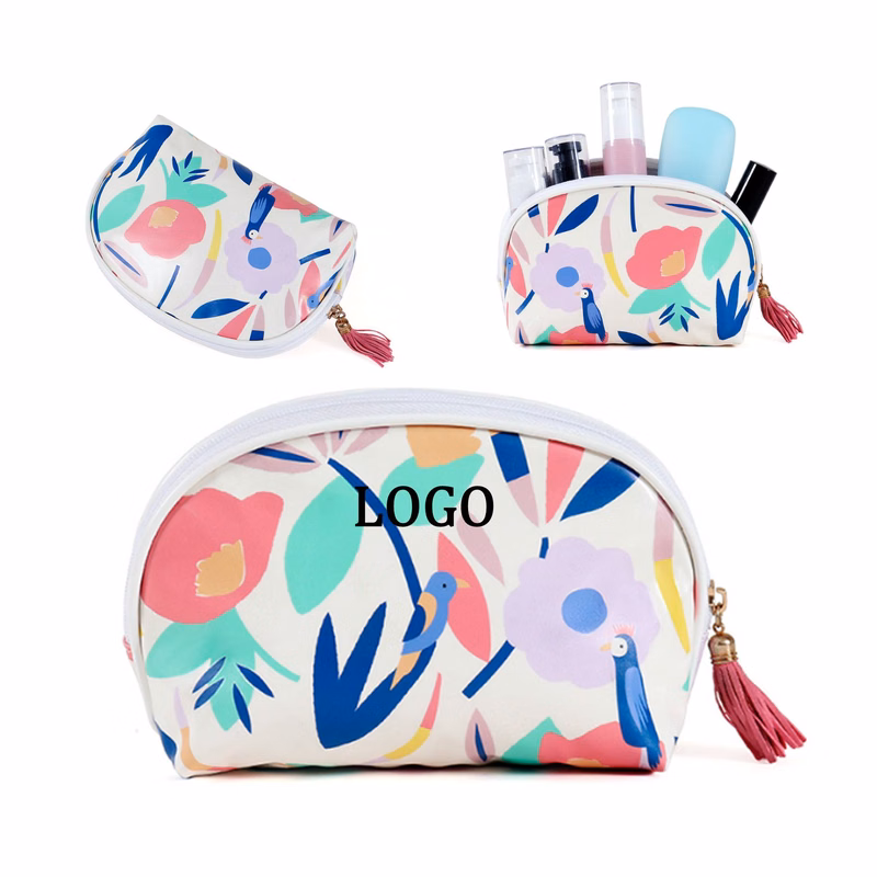 Portable PU Leather Toiletry Bag