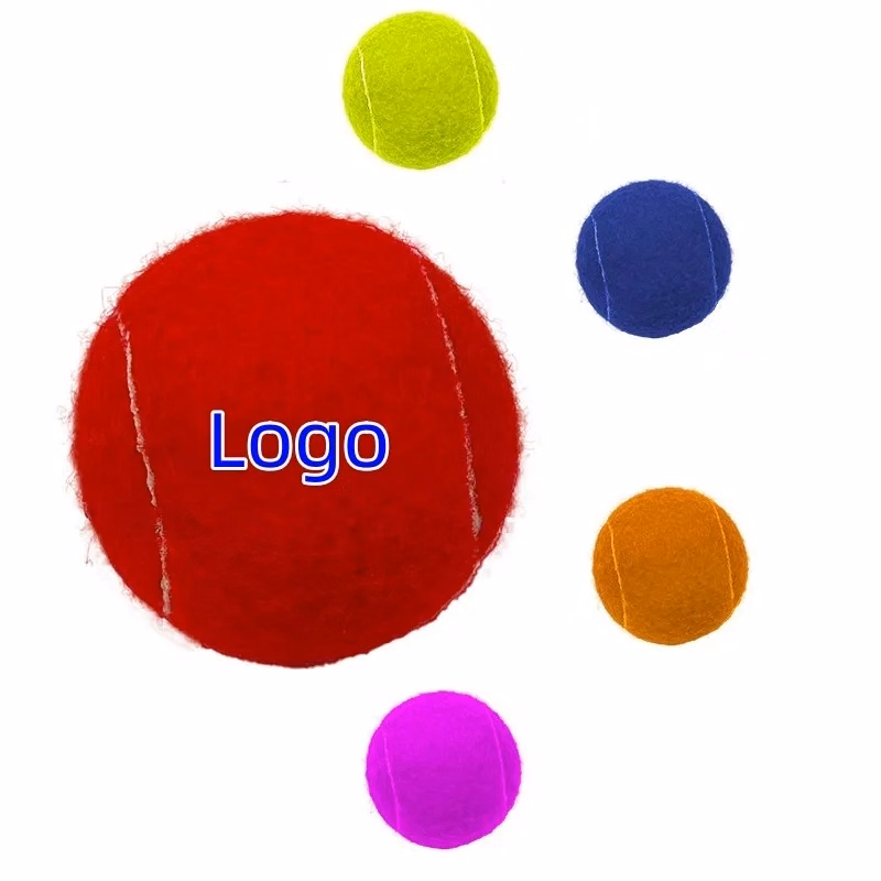 Full Color Rubber Pet Training Tennis Ball