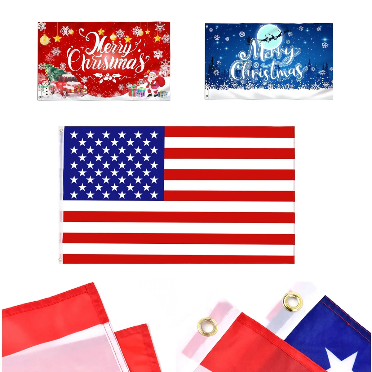 3x5 FT Full Color Single Sided Flag 1