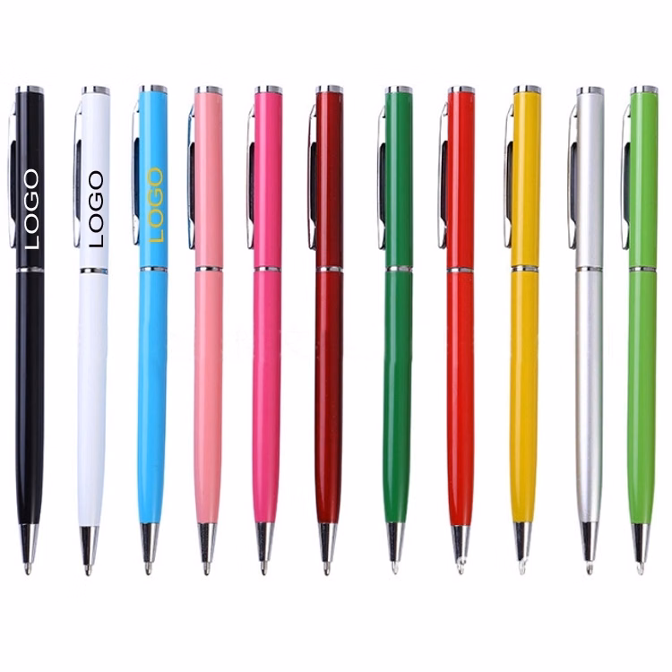 Custom Logo Twist Cheap Plastic Ballpoint Pens