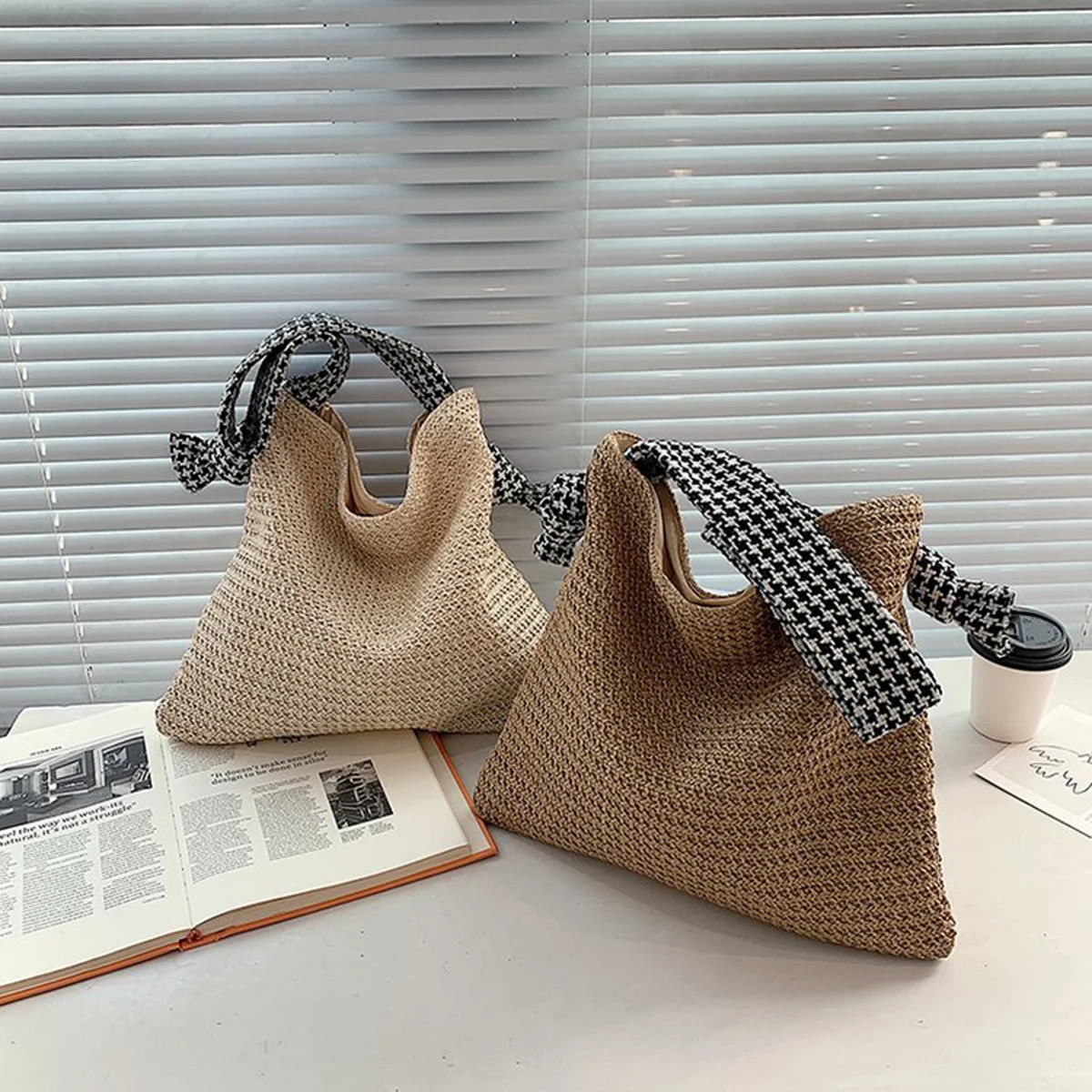 Drawstring Beach Travel Tote Bag 1