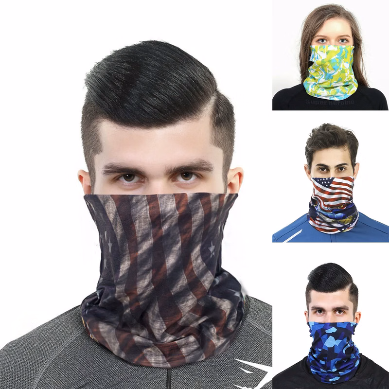 Full Custom Printed Face Mask Neck Bandana