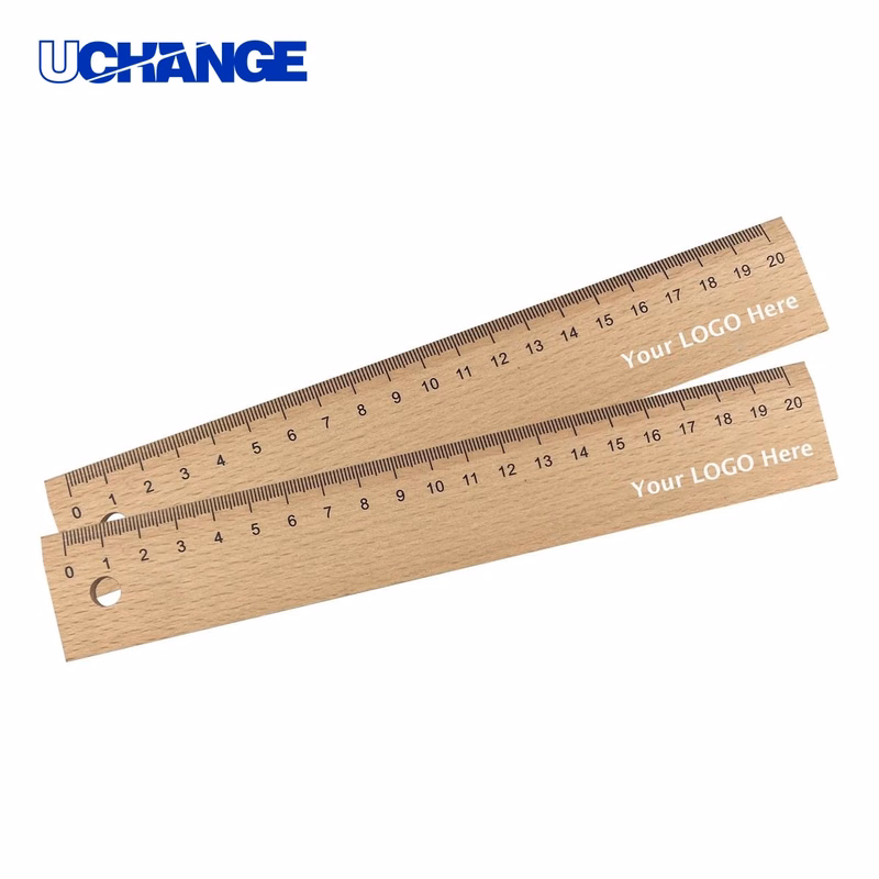 8-Inch Wooden Ruler