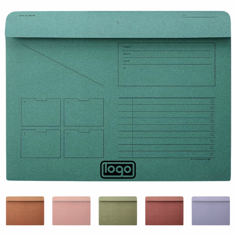 A4 Paper Pocket File Folder